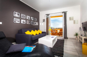 Two bedroom apartment with a sea view & a balcony